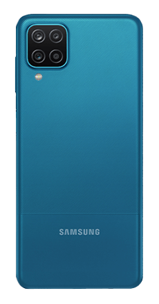 Samsung galaxy a12 azul posterior movistar