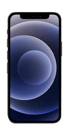 Iphone 12 mini 64gb negro frontal movistar